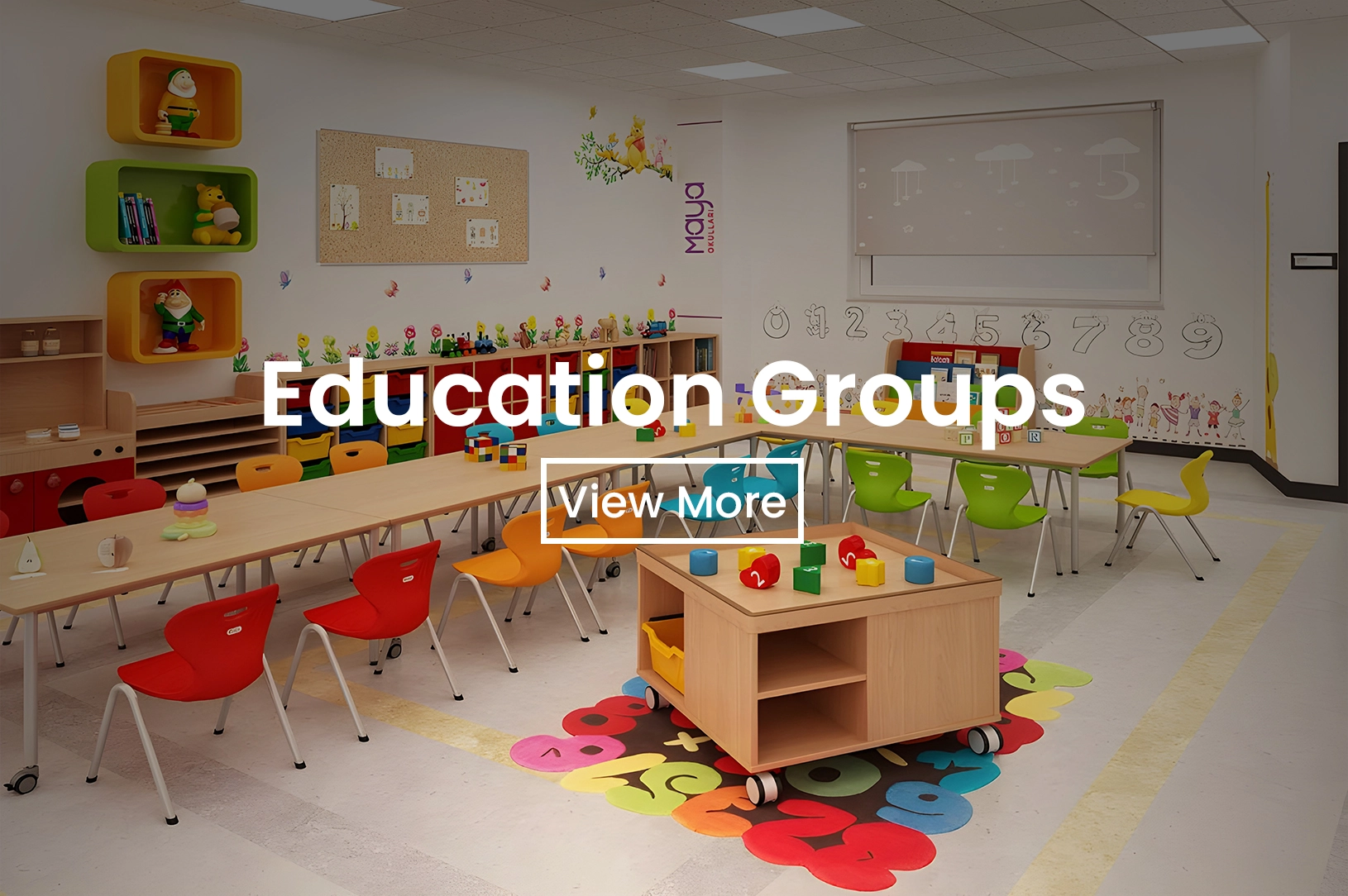 Kindergaten education furniture in Malta