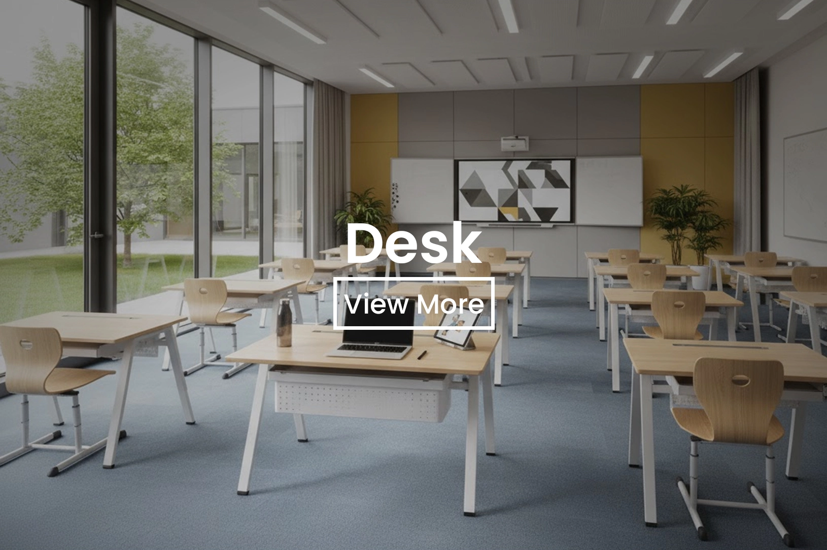 School Desk in Malta