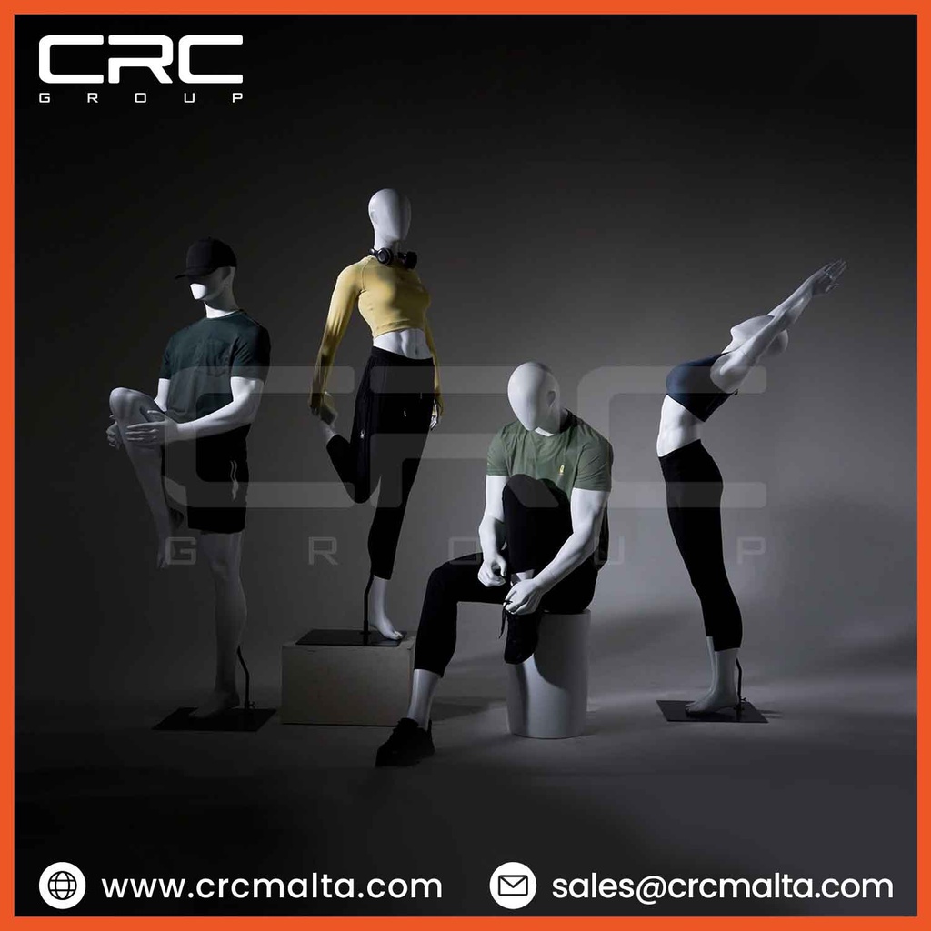 CRC Male & Female Sports Mannequins