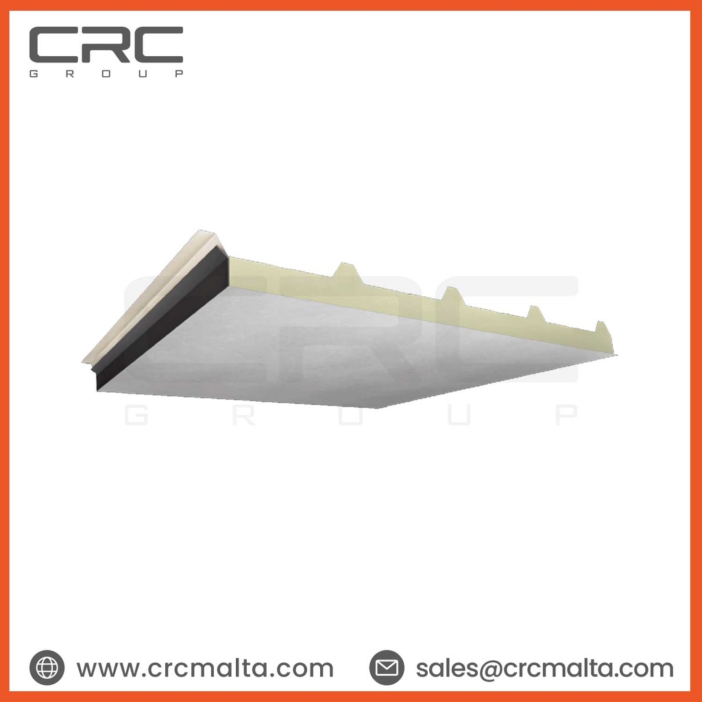 CRC Insulated 5 Ribs GRP Roof Panel