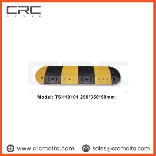 [Web-Shanghai Eroson Traffic Facility-001] CRC Rubber Speed Bumps 250×350×50mm